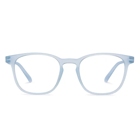 Sky Blue Full Rim Square
