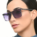 Dark Gray Full Rim Rectangle