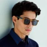 Light Brown Full Rim Rectangle