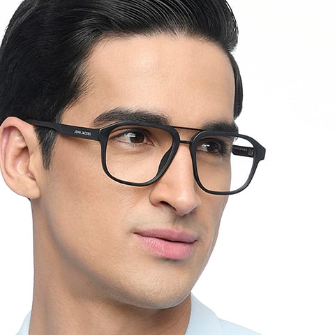 Dark Gunmetal Full Rim Square