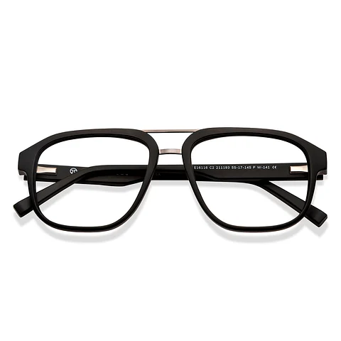 Dark Gunmetal Full Rim Square