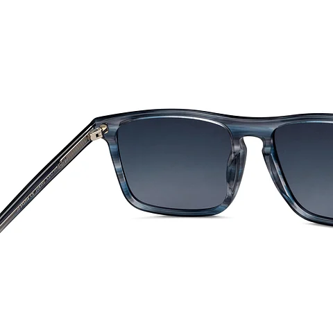 Dark Gray Full Rim Rectangle