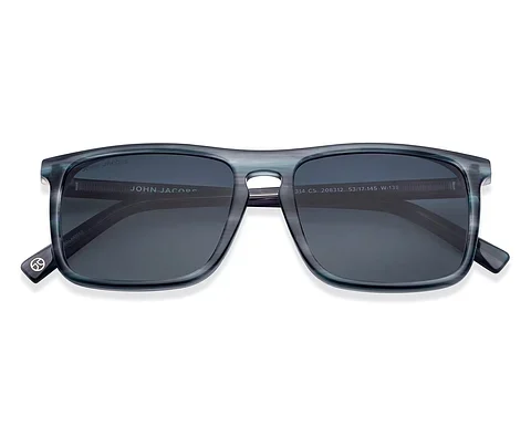 Dark Gray Full Rim Rectangle