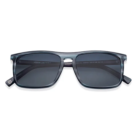 Dark Gray Full Rim Rectangle