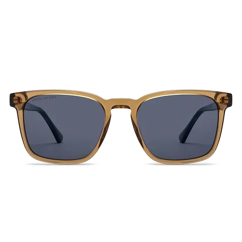 Light Brown Full Rim Rectangle