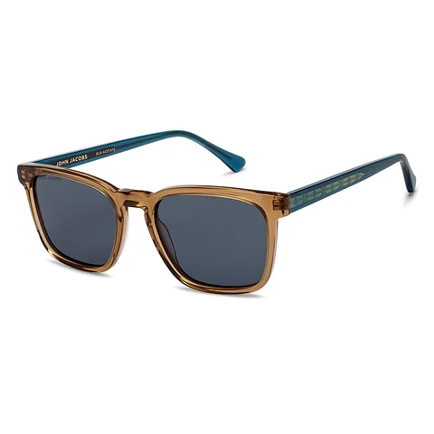 Light Brown Full Rim Rectangle