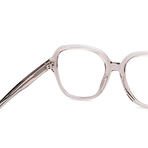 Light Gray Full Rim Square