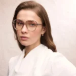 Light Gray Full Rim Square