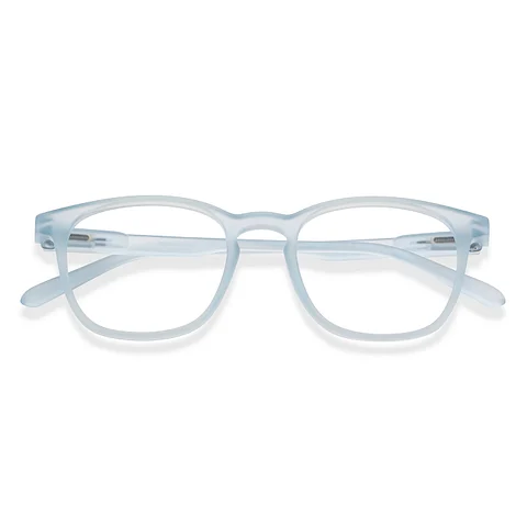 Sky Blue Full Rim Square