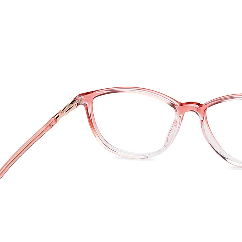 Pink Full Rim Cat Eye