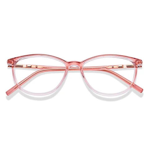 Pink Full Rim Cat Eye