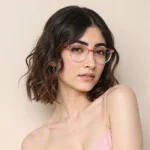 Pink Full Rim Cat Eye