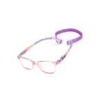 Pink Transparent Full Rim Rectangle