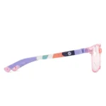 Pink Transparent Full Rim Rectangle