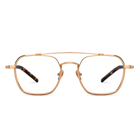 Gold Full Rim Aviator