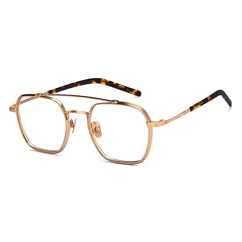 Gold Full Rim Aviator