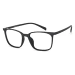 Blue Block Screen Glasses: Matte Black Full Rim Square